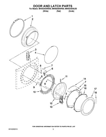 Diagram for MHWE450WJ00