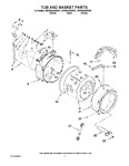 Diagram for 05 - Tub And Basket Parts