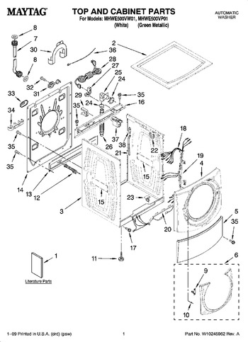 Diagram for MHWE500VP01