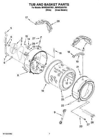 Diagram for MHWE500VP01