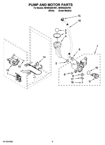 Diagram for MHWE500VP01