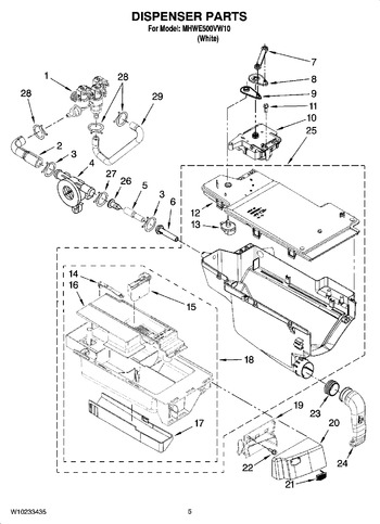 Diagram for MHWE500VW10