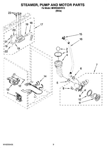 Diagram for MHWE500VW10