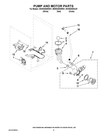 Diagram for MHWE550WJ01