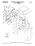 Diagram for 01 - Top And Cabinet Parts