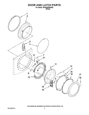 Diagram for MHWE950WW00