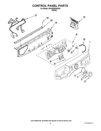 Diagram for MHWE950WW00