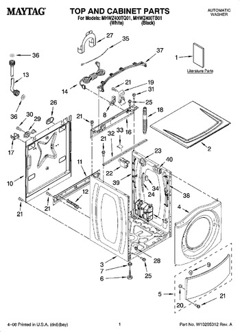 Diagram for MHWZ400TQ01