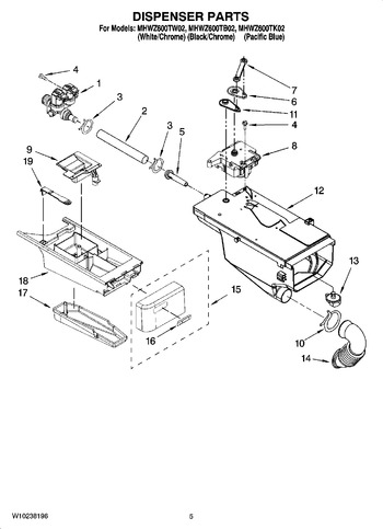 Diagram for MHWZ600TK02