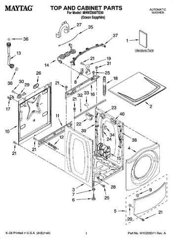 Diagram for MHWZ600TE00