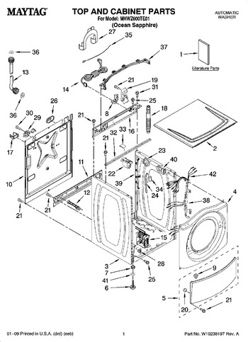 Diagram for MHWZ600TE01