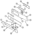 Diagram for 01 - Control Panel (dryer)