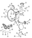 Diagram for 12 - Outer Tub & Motor (washer)