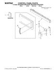 Diagram for 01 - Control Panel Parts