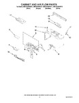 Diagram for 02 - Cabinet And Air Flow Parts