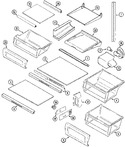 Diagram for 12 - Shelves & Accessories