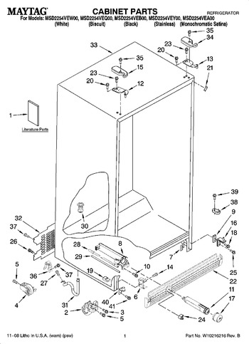 Diagram for MSD2254VEW00