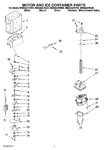 Diagram for 05 - Motor And Ice Container Parts