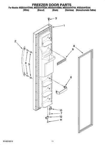 Diagram for MSD2254VEW00