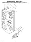 Diagram for 02 - Refrigerator Liner Parts