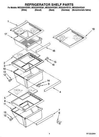 Diagram for MSD2254VEQ01