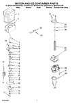 Diagram for 05 - Motor And Ice Container Parts