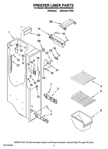 Diagram for MSD2258KEU00