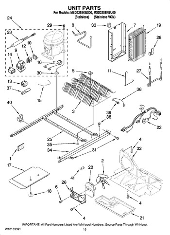 Diagram for MSD2258KEU00