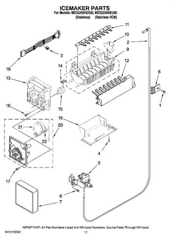 Diagram for MSD2258KEU00