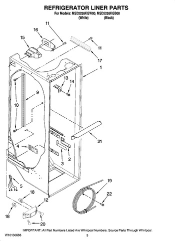 Diagram for MSD2258KGB00