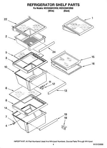 Diagram for MSD2258KGB00