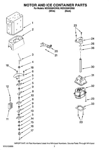 Diagram for MSD2258KGB00