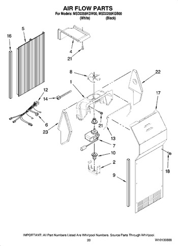 Diagram for MSD2258KGB00