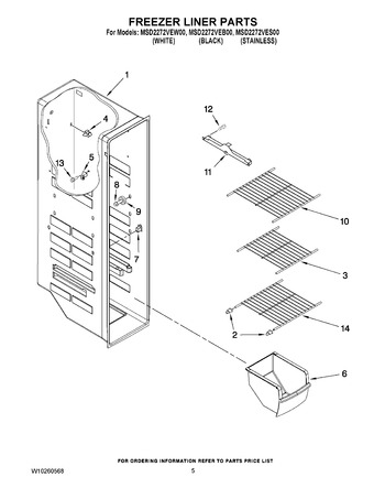 Diagram for MSD2272VEW00