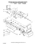 Diagram for 05 - Motor And Ice Container Parts