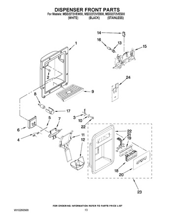 Diagram for MSD2272VEW00