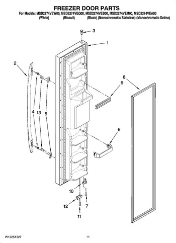 Diagram for MSD2274VEA00