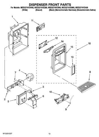 Diagram for MSD2274VEW00