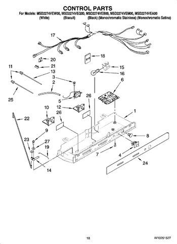 Diagram for MSD2274VEW00