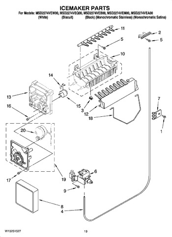 Diagram for MSD2274VEW00