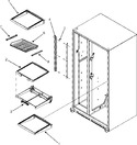 Diagram for 16 - Refrigerator Shelves