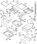 Diagram for 11 - Shelves & Accessories