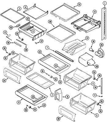 Diagram for MSD2656DEW