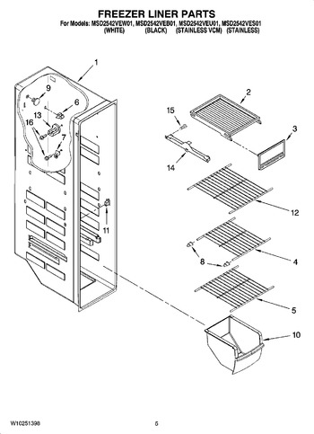 Diagram for MSD2542VEU01