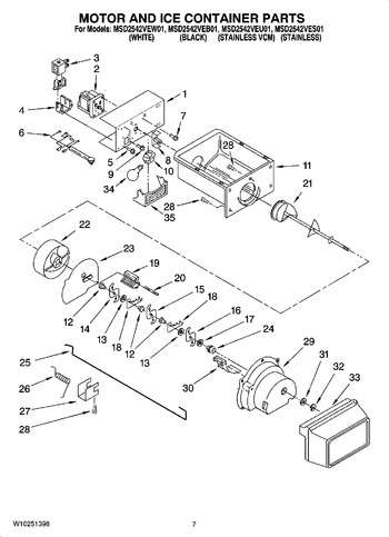 Diagram for MSD2542VEU01