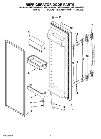 Diagram for MSD2542VEU01