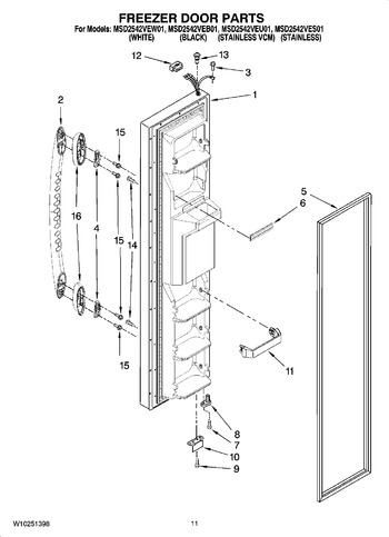 Diagram for MSD2542VEU01