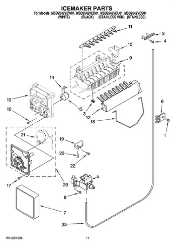 Diagram for MSD2542VEU01