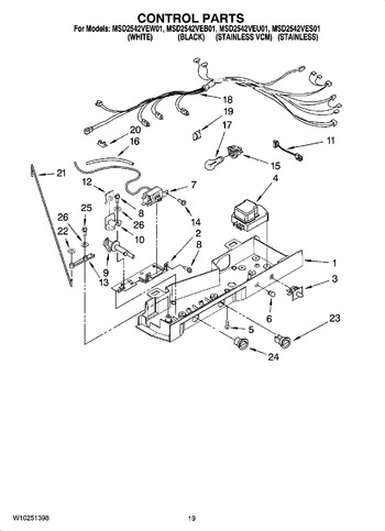 Diagram for MSD2542VEU01