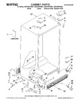 Diagram for 01 - Cabinet Parts